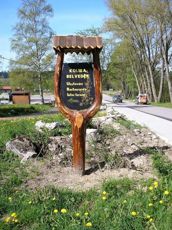 Koliba Belveder Hotel Horní Planá Bagian luar foto